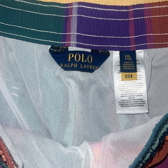 Ralph Lauren Polo trunks XXL multi colored - Picture 3 of 5